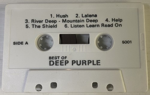 Best Of Deep Purple Music Cassette Tape 5001 Omni Records 1980s - Picture 14 of 24