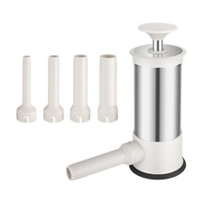 3.3Lbs Sausage Stuffer Stainless Steel Homemade Sausage Maker Vertical Meat D1H7