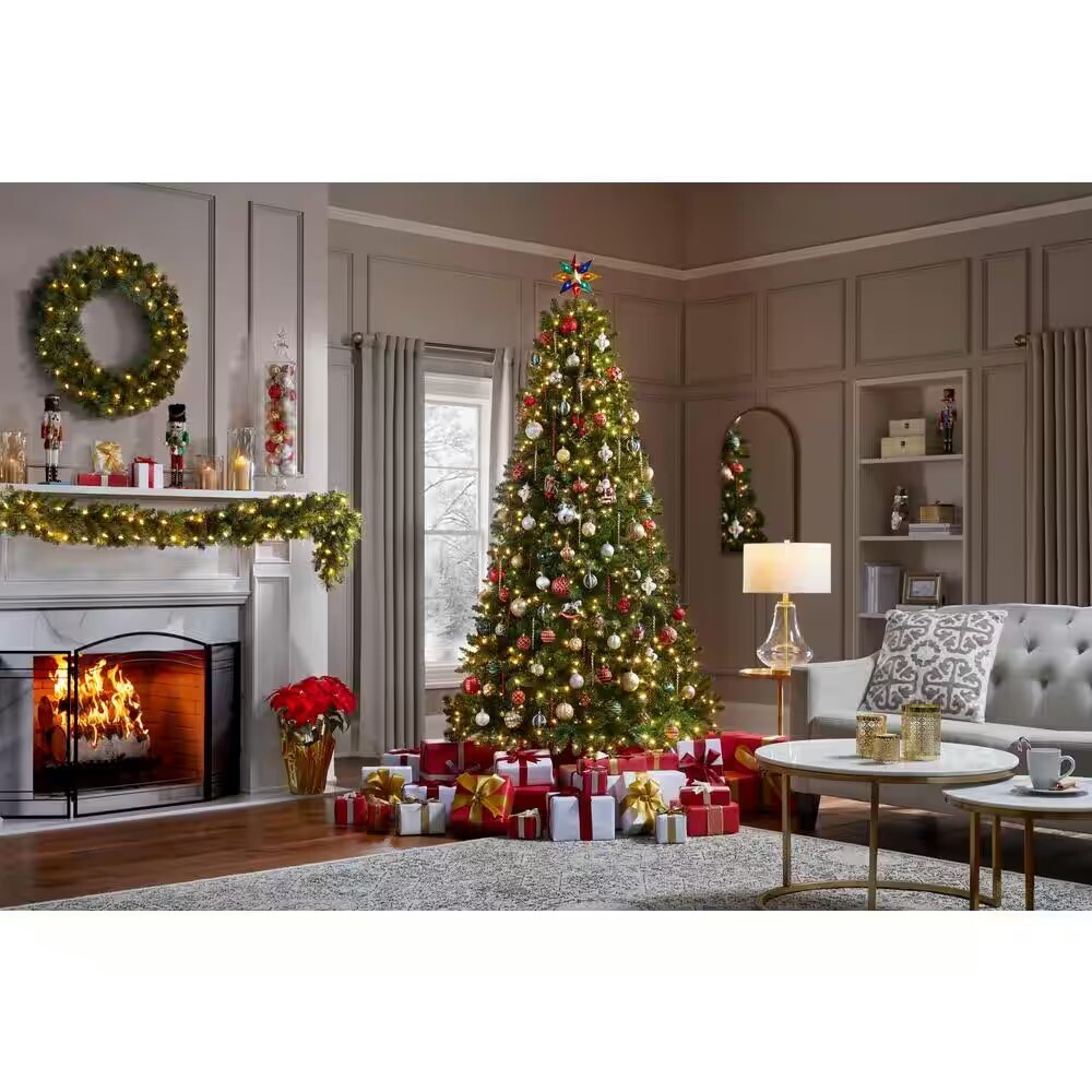 7.5’ PRELIT FENWICK PINE ARTIFICIAL TREE 750 LED COLOR CHANGING MICRO