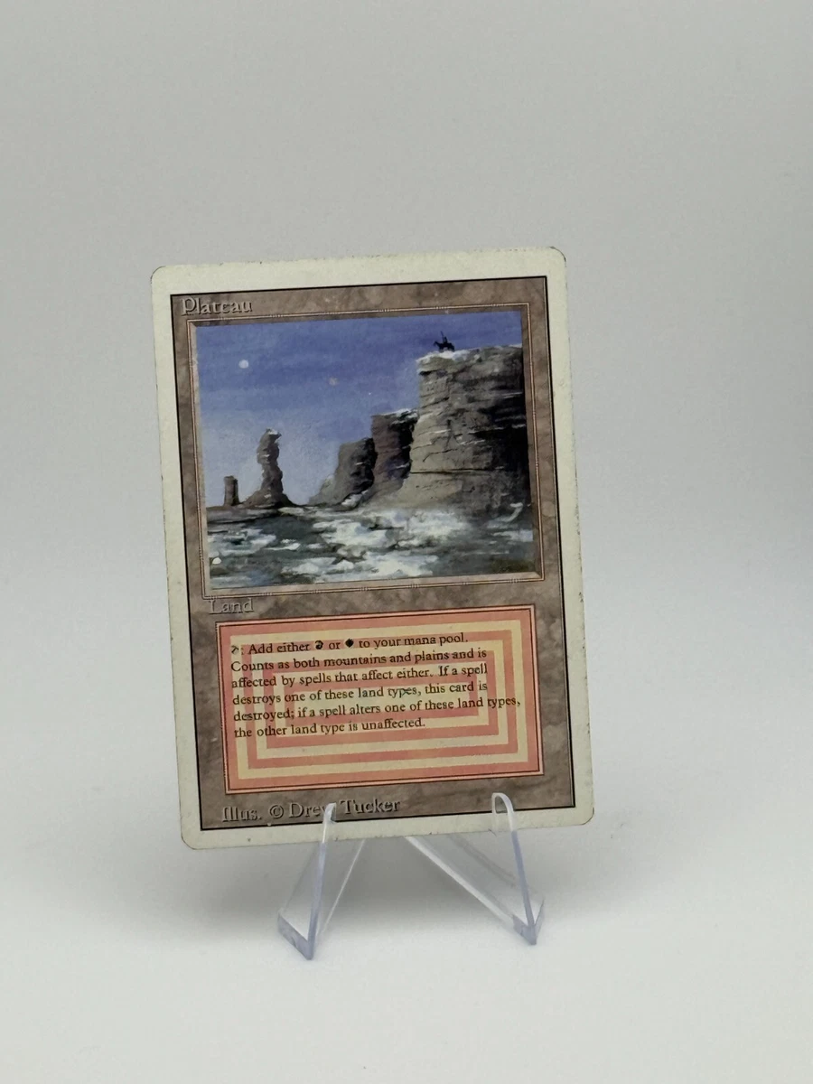 MTG Dual Land Plateau Revised 3ED 2個 Plateau dual land - is this real? : r/MagicCardPulls