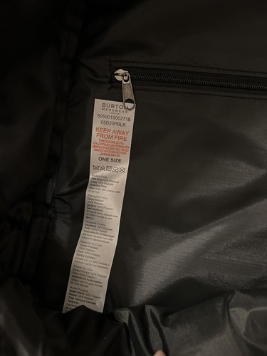 RRP 35€ Bnand NEW BURTON Menswear London plain Black Backpack School - Picture 6 of 7