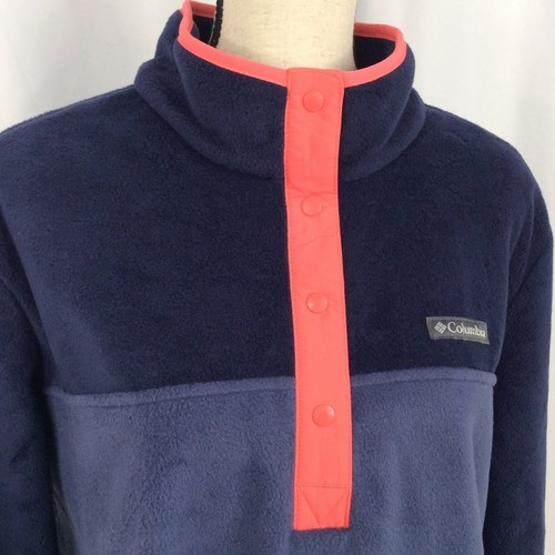 NWOT Columbia Benton Springs Fleece 1/2 Snap Pullover Sweatshirt Womens 2X - Picture 5 of 7