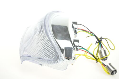 Led Tail Light Turn Signal Fit Triumph 97-01 Speed Triple Daytona 595 995i Clear - Foto 3 di 4