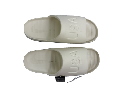 Nike Calm Slides USA 2024 Olympic Games Sail Red Blue Men display picture 1