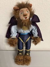 BEAUTY  THE BEAST DISNEY SMALL STUFFED PLUSH TOY VNTG 2000  PRE-OWNED 