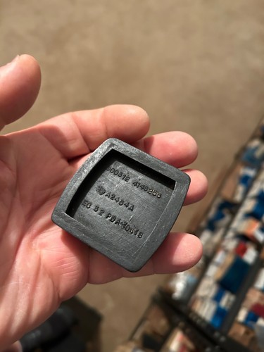 1959 - 1964 FORD PASSENGER PARKING BRAKE PEDAL PAD NOS B9A-2454-A THUNDERBIRD - Picture 2 of 3