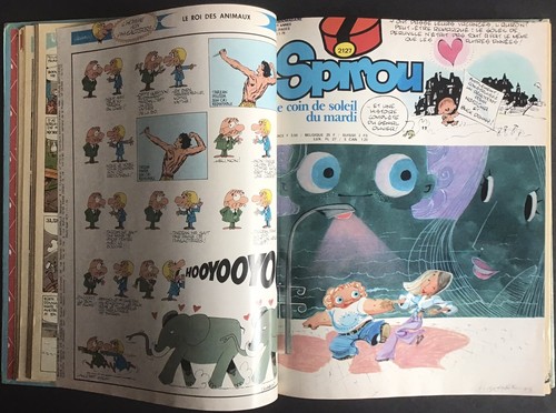 SPIROU Album reliure n°152 de 1979 n°2125 à 2137 Très bon état - Imagen 10 de 17