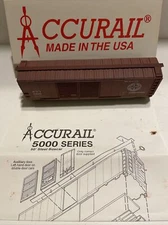 ACCURAIL #5271  D. T.  I. 50' AAR Double Door Box Car #13650 H.O. 1/87