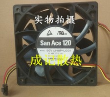 1pcs Sanyo 9GV1248P4J031 12025 12cm 48V 0.5A 4-wire pwm fan
