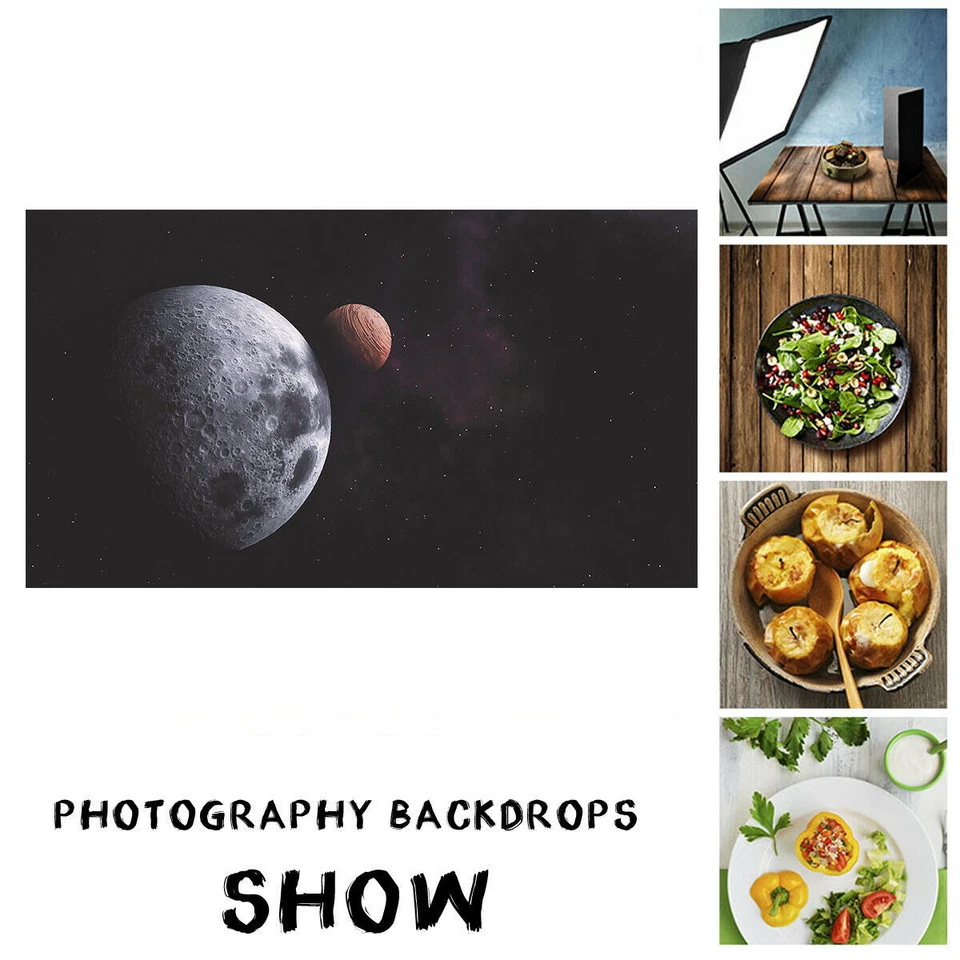 Виниловый реквизит фон для студийных фотографий космических планет сцен - Изображение 2 из 4