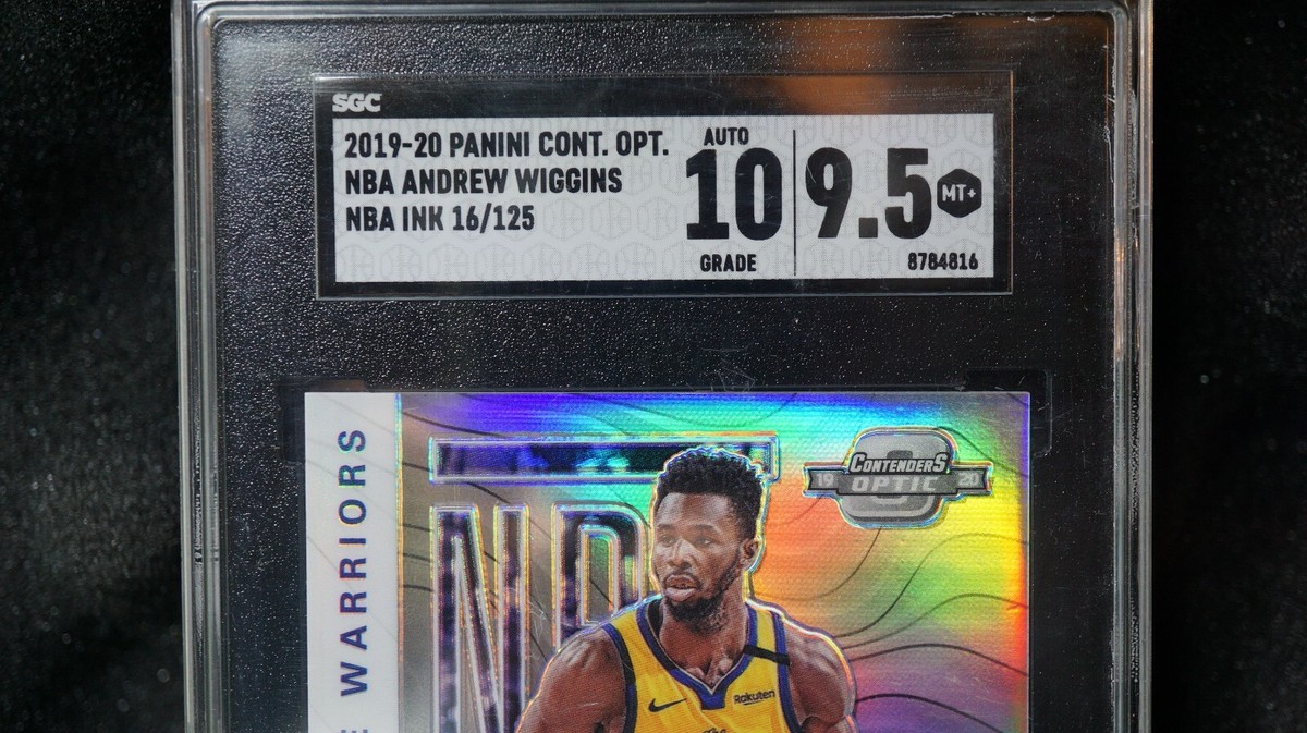 ANDREW WIGGINS 2019-20 Contenders Optic NBA Ink AUTO
