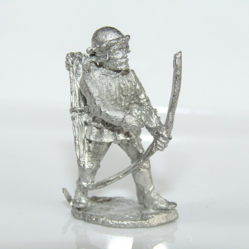 Miniaturas de Ciudadela Pre-Slotta Vintage Metal Caballeros Medievales Arqueros Warhammer - Imagen 121 de 132