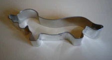 New Tin Dachshund Cookie Cutter w/Dog Treat Recipe