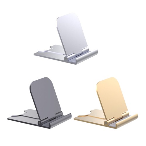 2 Pcs Mobile Phone Tablet Holder Cell Stand Portable Desktop Brackets - Photo 5 sur 12