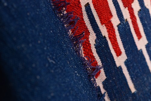 UN EXQUISITO CHAL DE TAPIZ TEXTIL BORDADO TURCO OTOMANO - Imagen 7 de 12