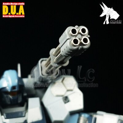 for MG 1/100 Full Mechanics RE 2X Metal Barrel Gatling Gun Details Anubis DUA002