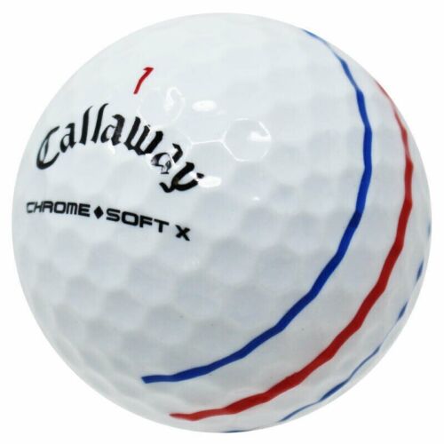 100 Callaway Chrome Soft, ERC Soft Triple Track AAAA or Better Used Golf Balls