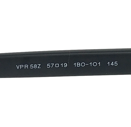 Prada Eyeglasses Frames VPR58Z 1BO-1O1 Matte Black Square Full Rim 57-19-145 - Picture 10 of 14