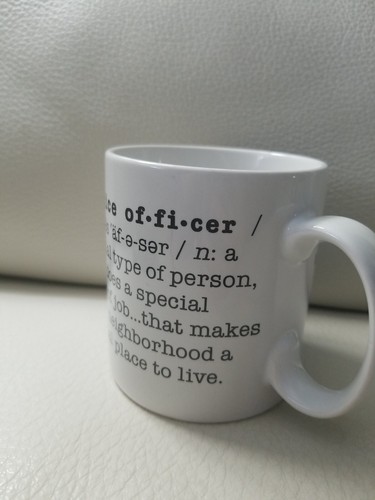 Police Officer Cartoon coffee mug cup Russ Berrie - Picture 5 of 9