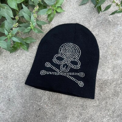 Y2K Skull Beanie