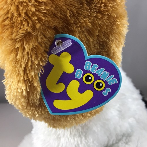 TY Beanie Boos - COOKIE the Brown Dog (Medium Size 9 inch) MINT with MINT TAGS - Picture 4 of 6