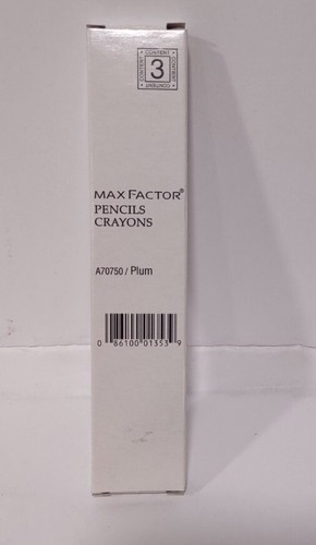 Lot of 3 Max Factor Lip Liners Plum -Made in Germany. - Bild 4 von 4