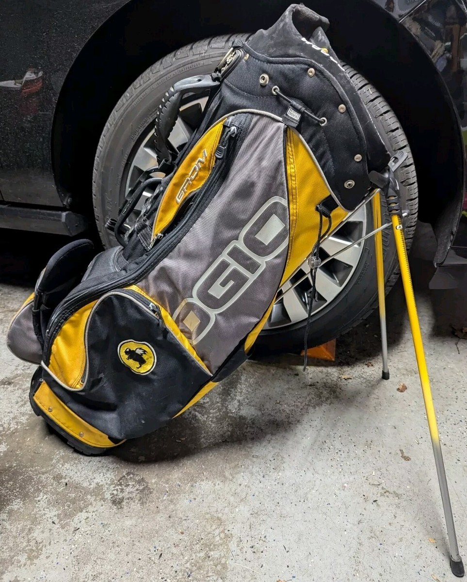 Rare Ogio Grom BUFFALO WILD WINGS BWWW BEER Stand Golf Carry Bag 8