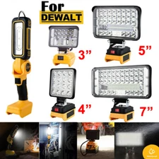 LED Work Lights For Dewalt 20V Battery Flood Lights Torch for Workshop Camping