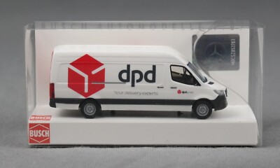 BUSCH 52634 H0,1:87 Mercedes Benz Sprinter Kasten ''DPD'' - NEUHEIT 2024!
