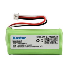 Kastar Battery for Plantronics CT14 CT-14 80639-01 DECT 6.0 Wireless Headset
