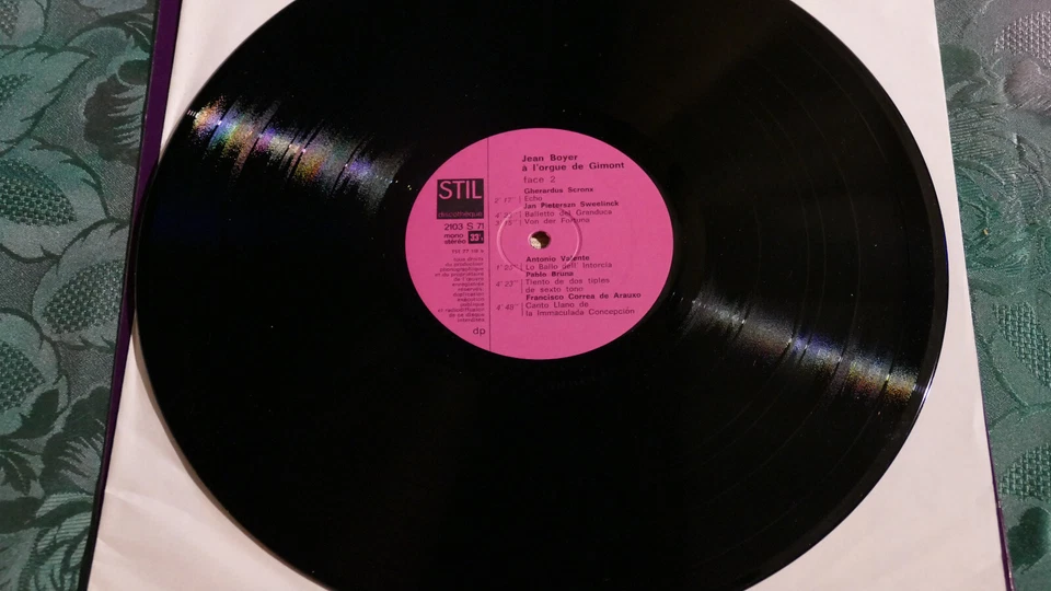 LP 33T/ ORGUE DE GIMONT CONSTRUIT EN 1772 / PIECES FRANCAISE FLAMANDE ESPAGNOLE - Photo 4/4