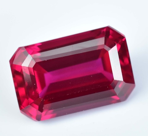 Splendida pietra preziosa 6,35 ct sangue naturale rubino rosso smeraldo certificato Mozambico - Foto 1 di 11