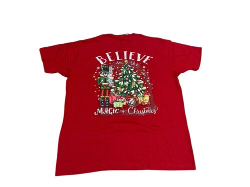 NEW XL 2024 Buc-ee's "Believe in the Magic of Christmas" T-shirt - Picture 3 of 3