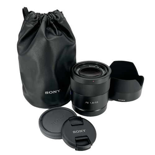 Sony Sonnar T* FE 55mm f/1.8 ZA Prime Lens SEL55F18Z New FREE EXPEDITED SHIPPING - Picture 2 of 11