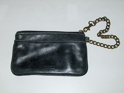 Best Savings for Fossil Wristlet Leather Black Clutch Bag Wallet Purse Tote