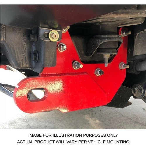 MCC BULLBAR RECOVERY POINTS FOR MITSUBISHI CHALLENGER PB-PC 10-15 - Picture 3 of 4