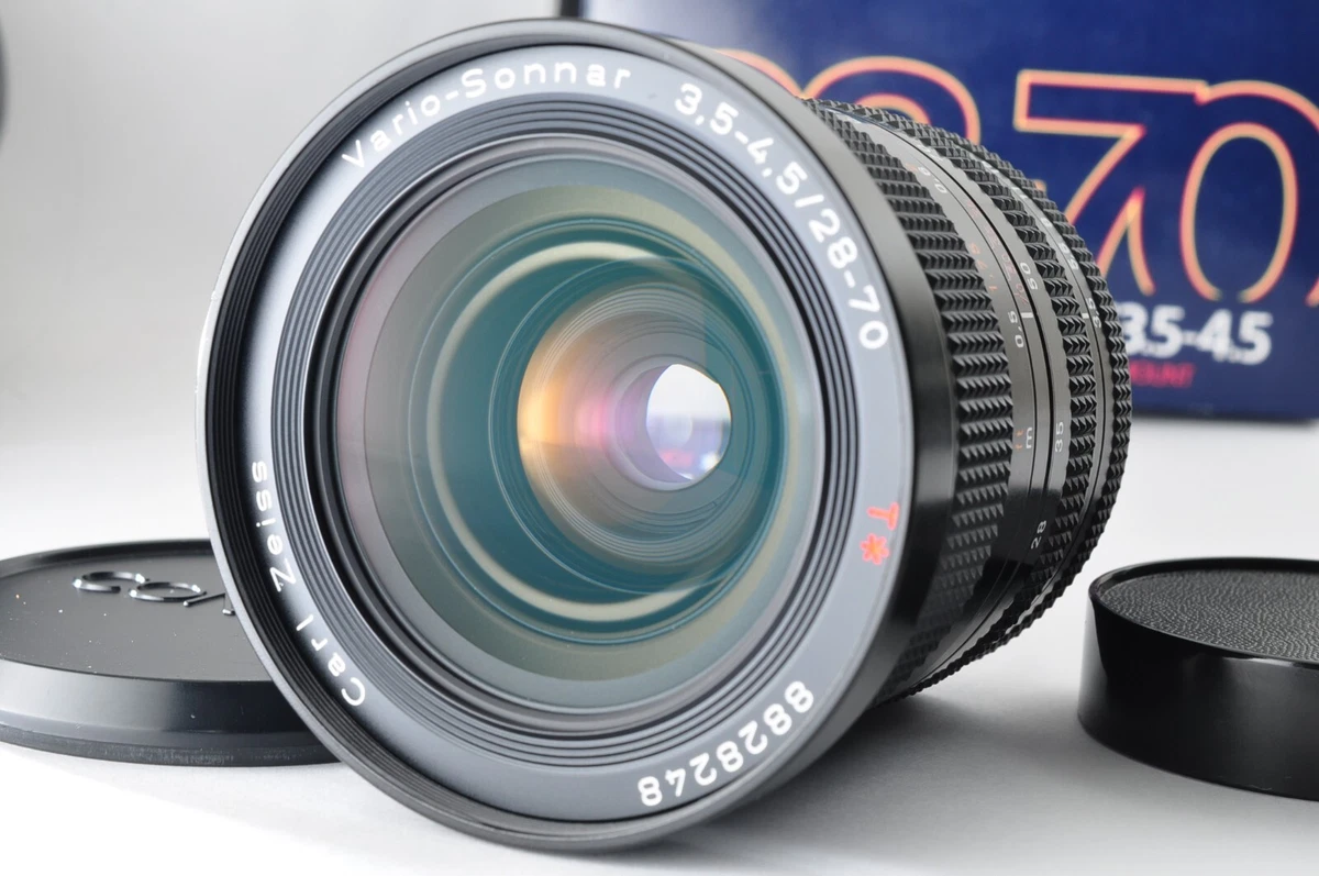 Contax ZEISS Vario-Sonnar T* Camera Lenses f/3.5-4.5 Maximum