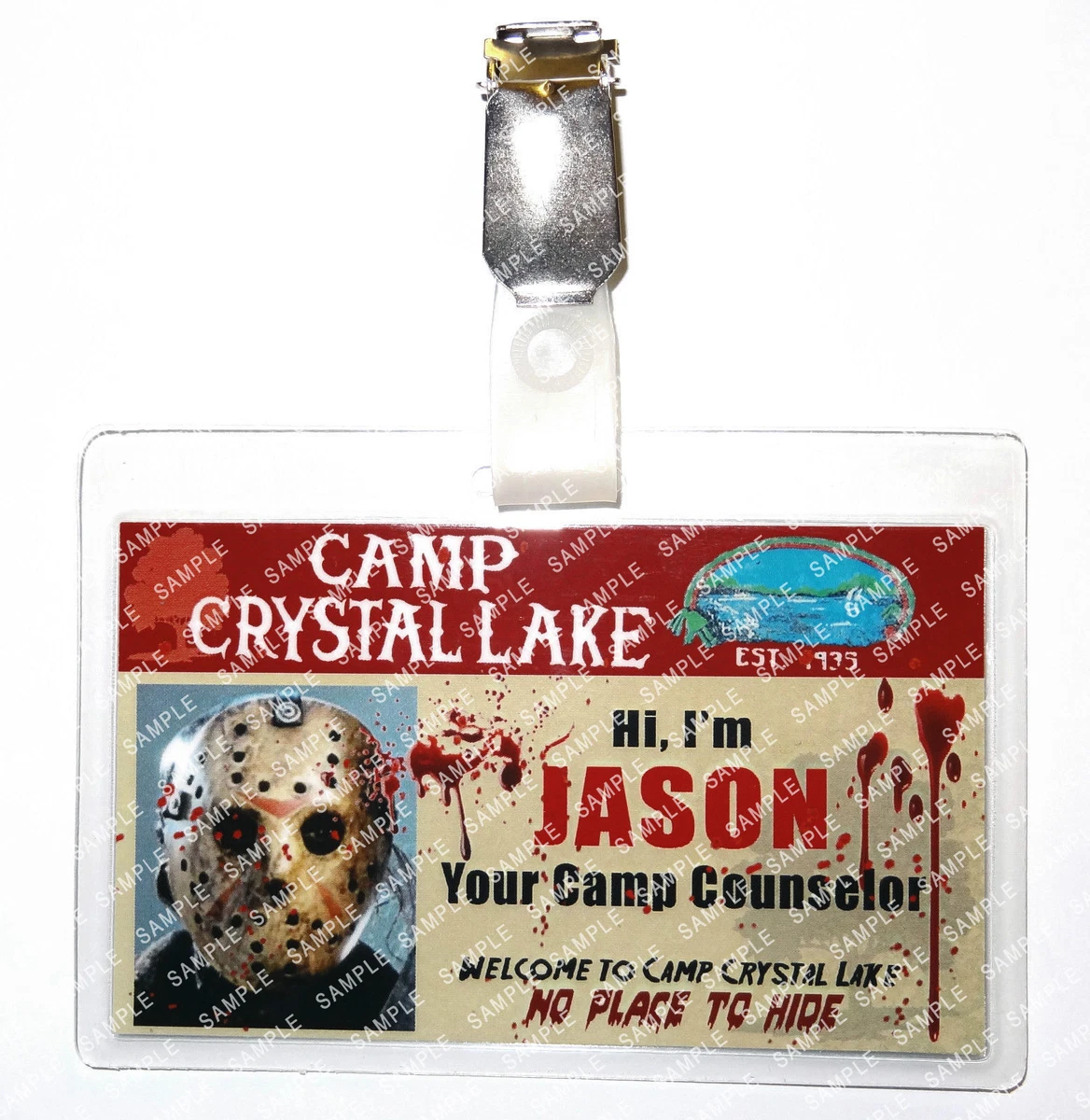 Friday the 13th camp counselor costume top