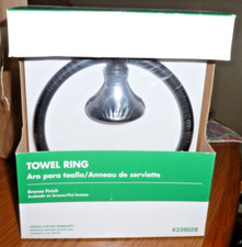 TOWEL RING BRONZE FINISH 6.5" LIBERTY HARDWARE NEW IN BOX, NICE QUALITY
