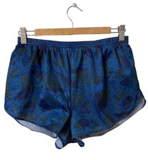 Rare Vintage Nike With Perforation Multicolor Short Athletic Shorts Made In USA