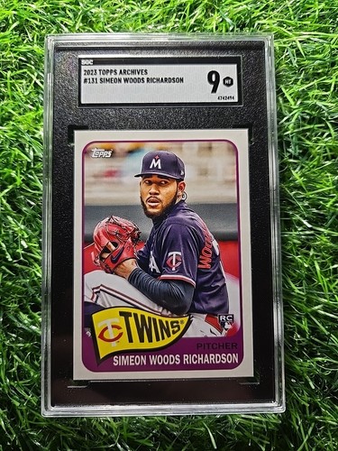2023 Topps Archives #131 - Simeon Woods Richardson RC - SGC 9 - Twins