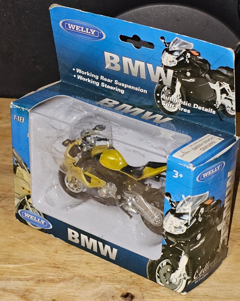 Welly Diecast Motorcycle BMW S1000RR No. 12810 1:18 | eBay