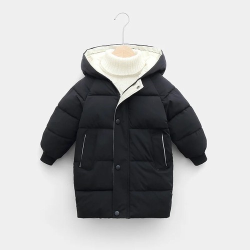 Velvet Thick Jackets Winter -30℃ Parka Warm Cotton-Kids Thickening Coat Clothes - Picture 13 of 31