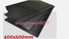 1pc 3K Matte/Glossy Plate Carbon Fiber Sheet 400x500mm Board1.0-5.0mm