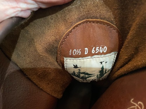 russell moccasin boots bird shooting 10 1/2 - Picture 12 of 12