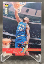 1995-96 UD Collectors Choice #202 Shaquille O'Neal Orlando Magic basketball card