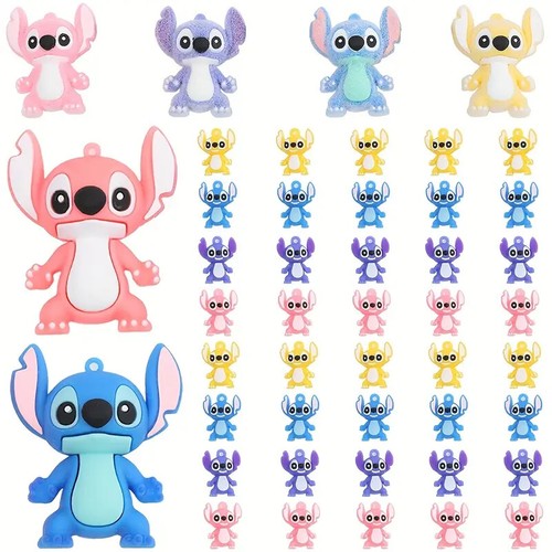 Disney Stitch large and small various sizes of figures set of 46 Japan "NEW" - Picture 3 of 6