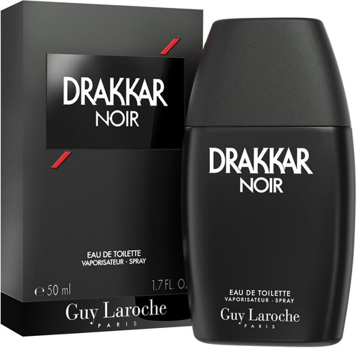Drakkar Noir von Guy Laroche Paris Eau de Toilette Spray für Herren, 50 ml