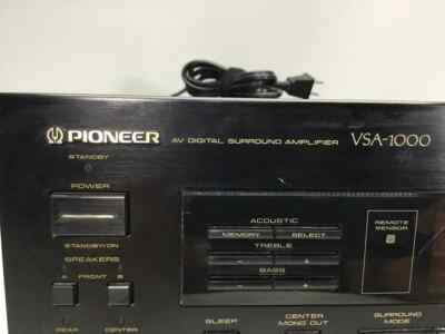 その他 Pioneer VSA-1000D PIONEER AV Amplifier VSA-1000D - Japanese Audio&Acoustic&Book