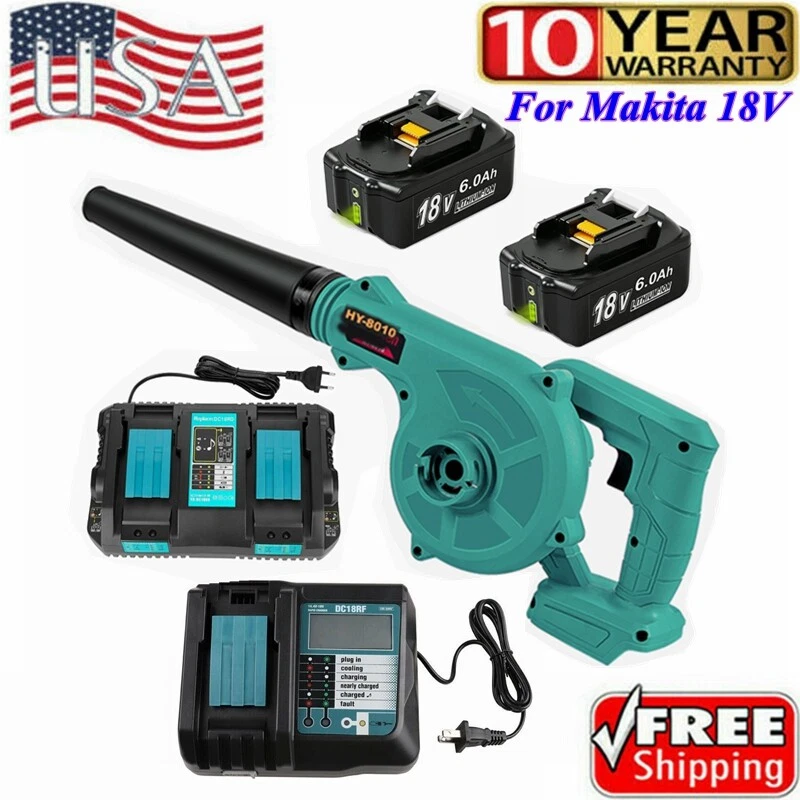 For Makita DUB182Z LXT 18V Cordless Leaf Blower Vacuum Tool 6Ah